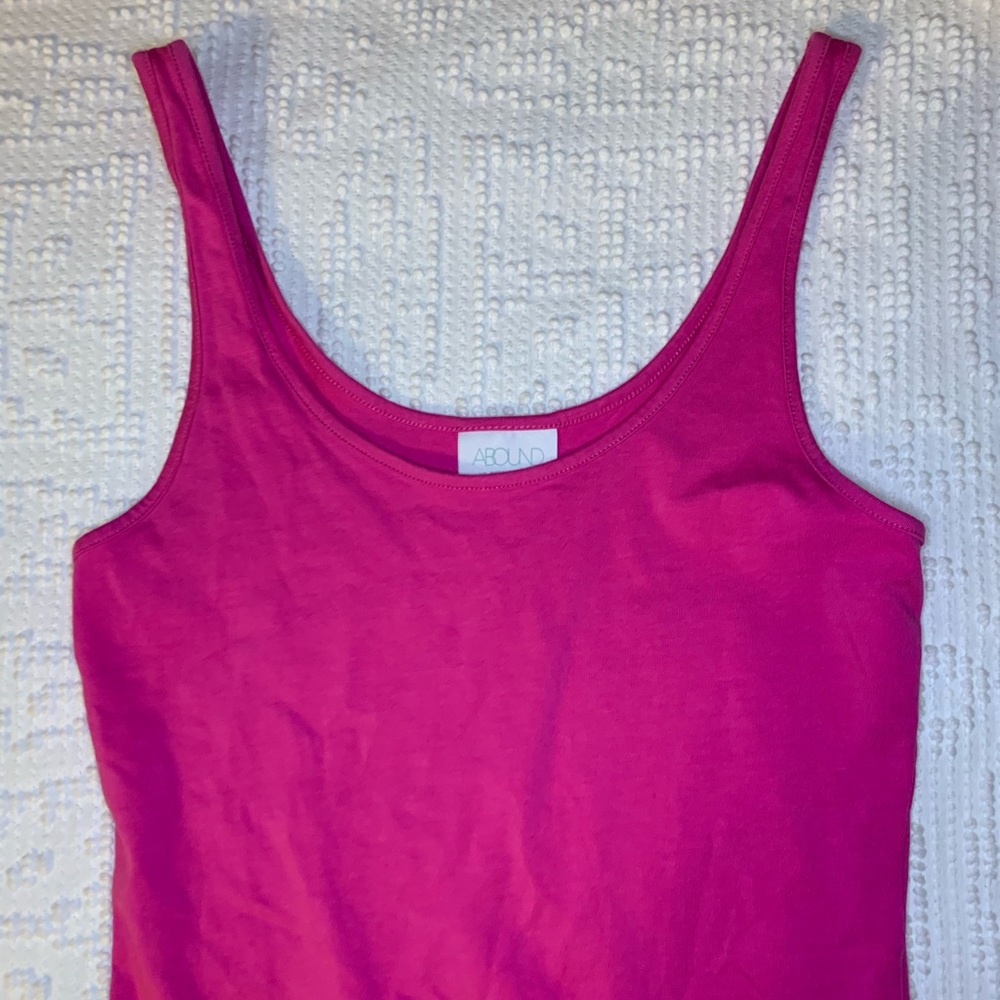 Bright Pink Bodysuit XS